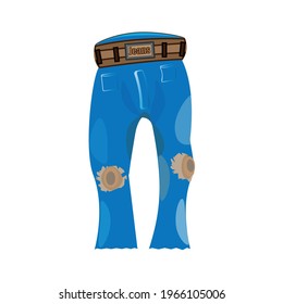 
stylish mens jeans with holes on the knees