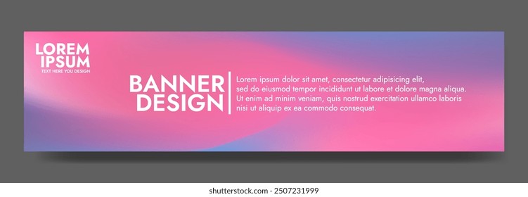 Stylish mesh blur banner, adds a sleek, modern touch to advertisements and social posts