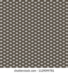 A stylish mesh pattern. Monochrome graphics. Textile print. Vector illustration.