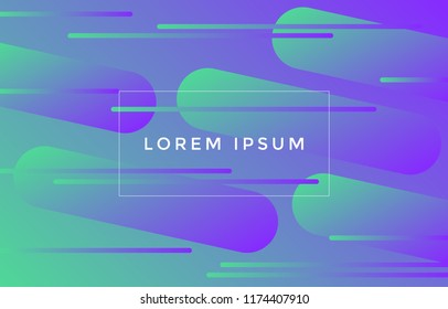 Stylish minimal geometric background. Shapes composition. Vector illustration