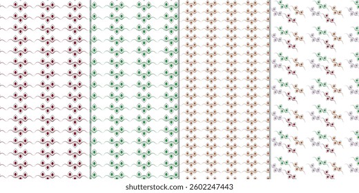 Stylish minimalist pattern design template