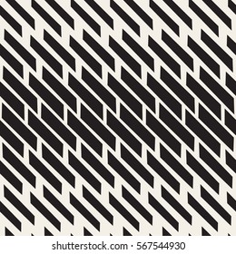 Stylish Minimalistic Halftone Grid.. Abstract Geometric Background Design. Vector Seamless Black and White Pattern.