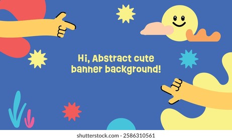 A stylish and modern background design featuring abstract shapes and a vibrant color palette. Perfect for digital marketing, social media ads, website headers, and promotional materials