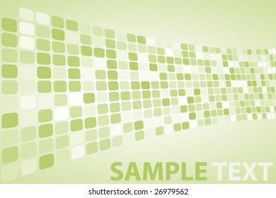 Stylish modern background in green