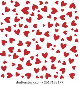 Stylish Modern Design with Abstract Love Shape Decorative Art