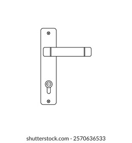 Stylish modern door handles collection