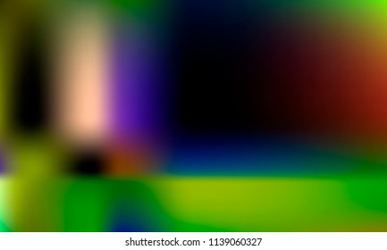 Stylish, Modern, Fashionable and Good Looking Green, Black, Yellow, Blue and Black Gradient Background