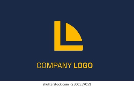 Stylish and Modern 'L' Logo Design for Luxury Brands and Businesses Looking to Establish a Strong, Sophisticated Visual Identity