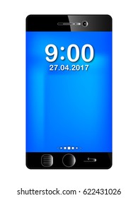 Stylish modern smartphone