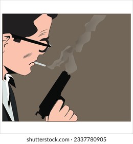 Ilustración moderna de vectores