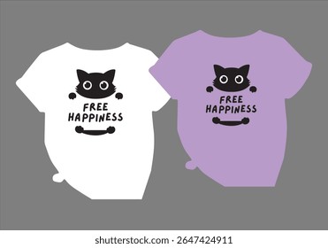 Stylish and modern vector T-shirt design for women featuring an empowering and motivational quote, perfect for fashion brands, online stores, and merchandise. Fully editable EPS file with bold typogra