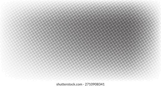 Stylish monochrome halftone backdrop with dense center shading and soft fading edges.