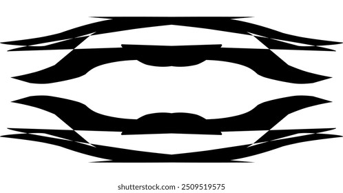 Elegante papel de parede monocromático para design. Vetor