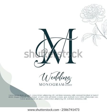 Stylish Monogram for Weddings TM, MT