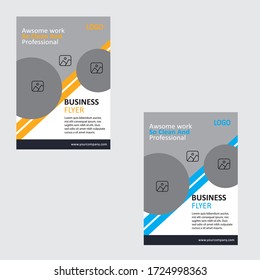 stylish morden business flyer design 