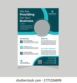 Plantilla de viajero comercial multipropósito y elegante