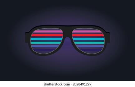 Stylish neon glasses with light equalizer effect for dj
for special occasions, shows, celebrations, entertainment, parties, discos.