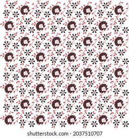 Stylish New flower leaf pattern for fabric print. background. texture. tile. surface. paper warpping.