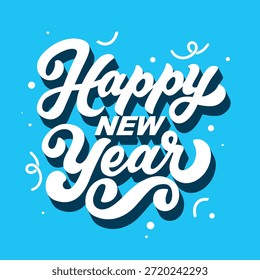 Stilvolle Silvester-Illustration für moderne Layouts