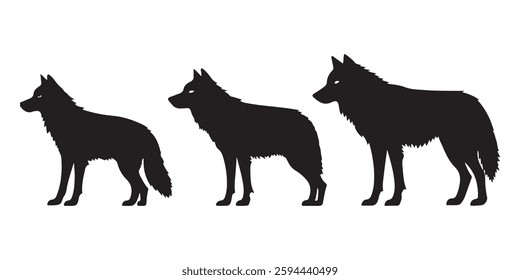 Stylish number three, perfect for minimalist designs and modern branding projects. 3 digit clean graphic element symbol icon abstrac