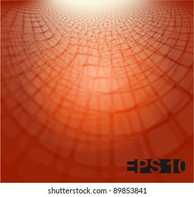 stylish orange color background