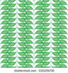 Stylish organic background. Seamless pattern. Vector.