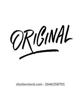 Um design tipográfico elegante e original manuscrito que atrai a atenção do público