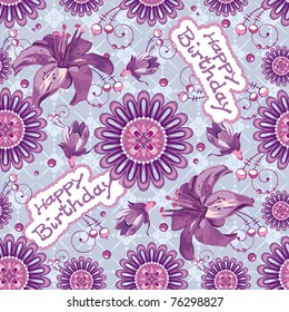 Stylish ornamental seamless pattern. Beautiful abstract vector illustration texture