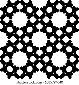 Stylish pattern with black pattern design modern on white background. Creative stylish background