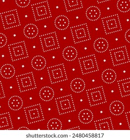 Stylish Pattern of Traditional Indian Bandhani Art