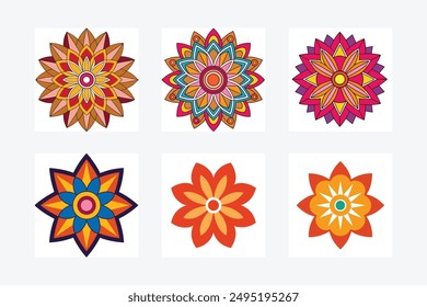 Stilvolle Muster Vektorgrafik Illustration Design, perfekt für moderne und trendige Einrichtung. Ideal für abstrakte, minimale und farbenfrohe künstlerische Visuals.