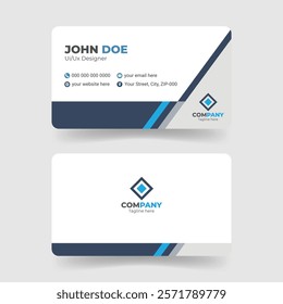 Stylish Personal Business Card Design