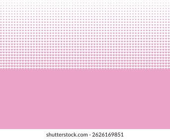Stylish pink halftone background with a modern dotted pattern, perfect for romantic themes, Valentine's Day designs, love-themed graphics, posters, cover, header, banner, and digital art.