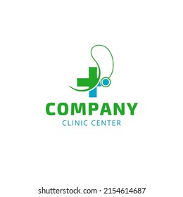 Stylish plus sign logo graphic vector illustration and text on white background. top view, perfect for healthcare business, clinic, hospital and more