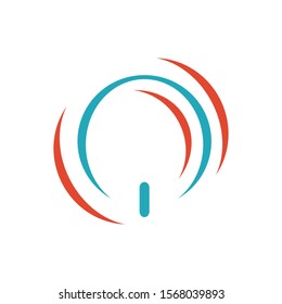 stylish power button logo design vector. icon symbol for start machine engine and computer.