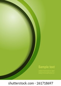 Stylish presentation of business poster. Flyer design content background. Design layout template