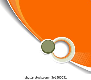 Stylish presentation of business poster, magazine cover, design layout template