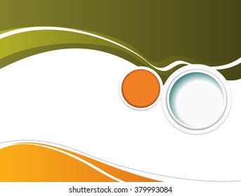 Stylish presentation of business poster, magazine cover, design layout template