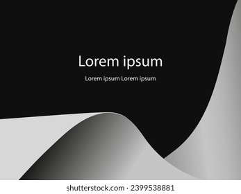 Plantilla de portada de presentación elegante