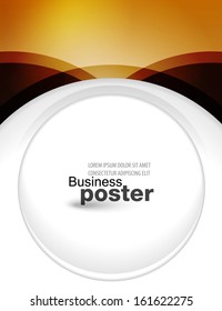 Stylish presentation and designer of business poster. Flyer design content background. Design layout template 