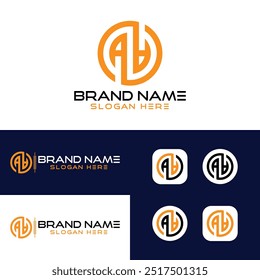 Stylish and professional double 'A' letter logo inside a circular design. Ideal for branding, corporate identity, or business logos. Clean, modern, and versatile for various applications.
