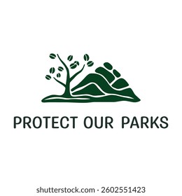 Stylish Protect Our Parks T Shirt Design, Save Parks T Shirt Design