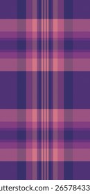 Stylish purple and pink plaid pattern.  Perfect for textile design, fashion, websites, or branding projects. This seamless texture evokes feelings of warmth and comfort.
