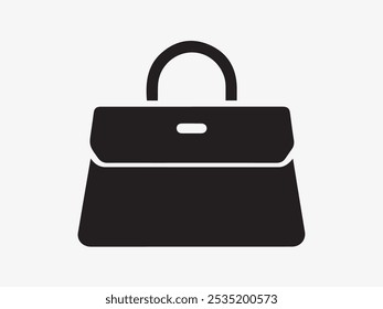 Silhueta de bolsa elegante para design de moda moderna