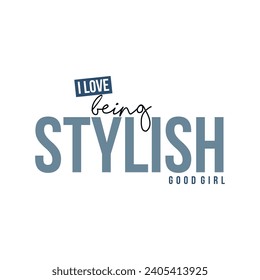 Stylish quote. Self care one word modern calligraphy phrase . Be careful. T-shirt, pin label, badge, sticker, greeting card, banner design print vector illustration