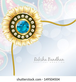 fondo rakhi elegante con espacio para tu texto