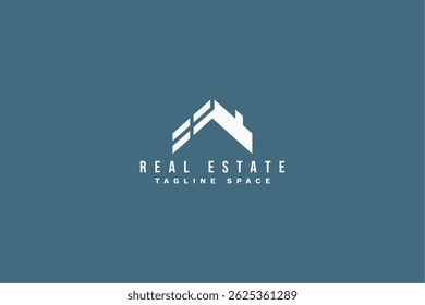 logotipo imobiliário elegante para vetor de marketing corporativo 
