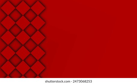 Stylish red background for presentation, printing, business cards, banner