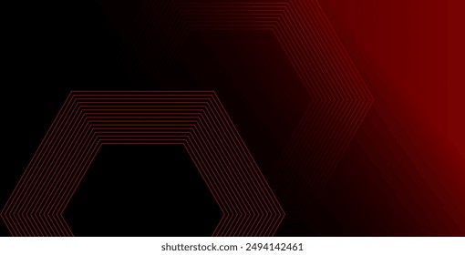Stylish red background for presentation, printing, business cards, banner