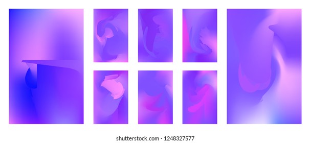 Stylish red, violet and orange soft color gradient background. Modern screen vector design for desktop, mobile app. Soft color abstract gradients for your templates, brochures, greeting cards etc.